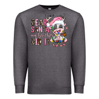 Charcoal Heather dear santa my brother did it Premium Sweatshirt - AdoDesignShop