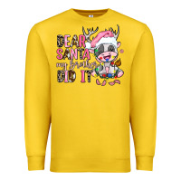 Lemon dear santa my brother did it Premium Sweatshirt - AdoDesignShop