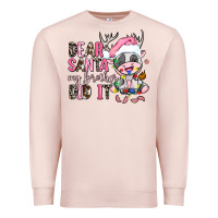 Dear Santa My Brother Did It Premium Sweatshirt | Teevron