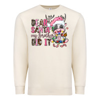 Sandshell dear santa my brother did it Premium Sweatshirt - AdoDesignShop