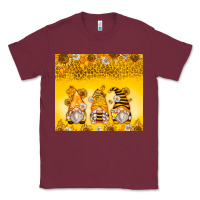Burgundy bumble bee gnomes Classic Tee - Zillion Design Studio