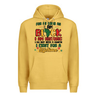 Antique Gold black history month malia Premium Hoodie - MaliasSmallBusiness