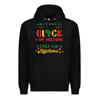 Black black history month malia Premium Hoodie - MaliasSmallBusiness