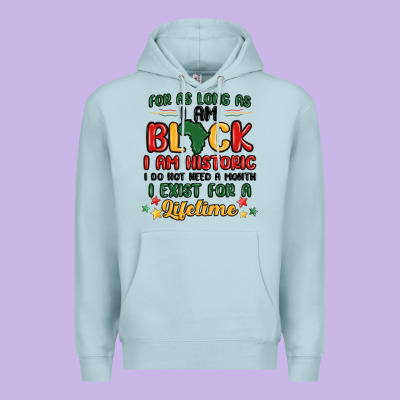 Black History Month Malia Premium Hoodie Designed By Maliassmallbusiness