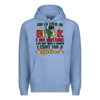 Colony Blue black history month malia Premium Hoodie - MaliasSmallBusiness