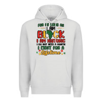 Dove Grey black history month malia Premium Hoodie - MaliasSmallBusiness