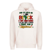 Pale Pink black history month malia Premium Hoodie - MaliasSmallBusiness