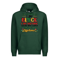 Sports Green black history month malia Premium Hoodie - MaliasSmallBusiness