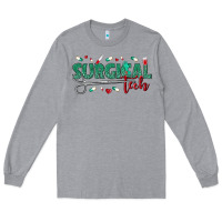 Heather Grey surgical tech Long Sleeve Tee - texasbilliewilder