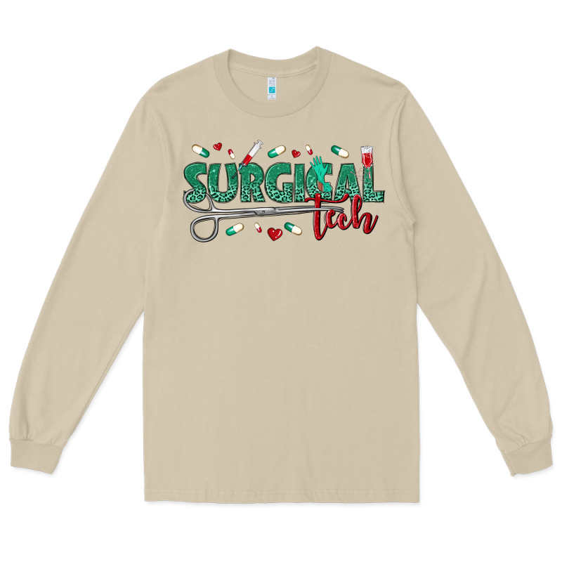 Surgical Tech Long Sleeve Tee by texasbilliewilder | Teevron