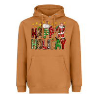 Meerkat happy holiday christmas Heavyweight Hoodie - FaDigitalArtStudio