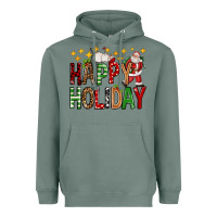 Sage happy holiday christmas Heavyweight Hoodie - FaDigitalArtStudio