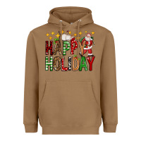 Toasted Coconut happy holiday christmas Heavyweight Hoodie - FaDigitalArtStudio