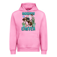 Fuchsia Pink howdy easter Urban Hoodie - MaliasSmallBusiness