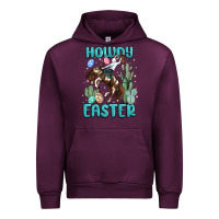 Mauve Wine howdy easter Urban Hoodie - MaliasSmallBusiness