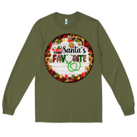 Army Green santa's favorite custom medical occupation Long Sleeve Tee - AdoDesignShop
