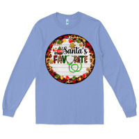 Colony Blue santa's favorite custom medical occupation Long Sleeve Tee - AdoDesignShop