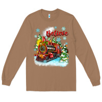 Toasted Coconut christmas polar express believe Long Sleeve Tee - Zillion Design Studio
