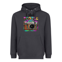 Smoke i shoot people tie dye gemstone vintage camera Heavyweight Hoodie - FaDigitalArtStudio