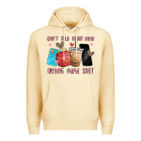 Pina Colada can't talk right now doing mimi shit Premium Hoodie - MaliasSmallBusiness