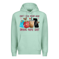 Seafoam can't talk right now doing mimi shit Premium Hoodie - MaliasSmallBusiness