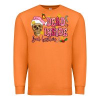 Carrot dead inside but festive Premium Sweatshirt - AdoDesignShop