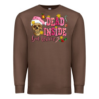 Chestnut dead inside but festive Premium Sweatshirt - AdoDesignShop