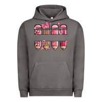 Pigment Tornado custom name valentine's day school pencils Urban Hoodie - MaliasSmallBusiness