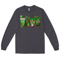 Smoke t  rex coffee cups Long Sleeve Tee - texasbilliewilder