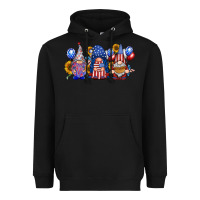 Black america gnomes Heavyweight Hoodie - RacoonDesign