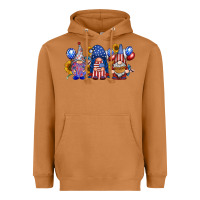 Meerkat america gnomes Heavyweight Hoodie - RacoonDesign