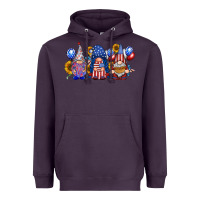 Plum america gnomes Heavyweight Hoodie - RacoonDesign