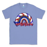 Colony Blue America rainbow Classic Tee - texasbilliewilder