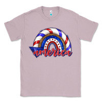 Lilac America rainbow Classic Tee - texasbilliewilder