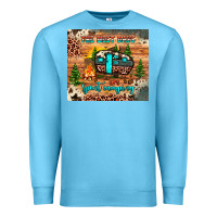 Ocean Blue the best days are spent camping Premium Sweatshirt - JahusDesignShop