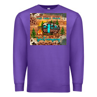 Purple the best days are spent camping Premium Sweatshirt - JahusDesignShop