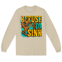 Mushroom refuse to sink western Long Sleeve Tee - texasbilliewilder