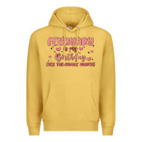 Antique Gold february is my birthday yes the whole month malia Premium Hoodie - MaliasSmallBusiness