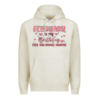Oatmeal Heather february is my birthday yes the whole month malia Premium Hoodie - MaliasSmallBusiness