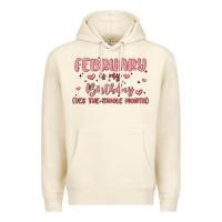 Sandshell february is my birthday yes the whole month malia Premium Hoodie - MaliasSmallBusiness