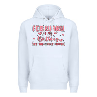 White february is my birthday yes the whole month malia Premium Hoodie - MaliasSmallBusiness