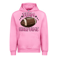 Fuchsia Pink team halftime football Urban Hoodie - MaliasSmallBusiness
