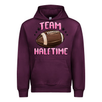 Mauve Wine team halftime football Urban Hoodie - MaliasSmallBusiness