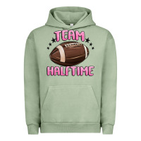Pigment Oil Green team halftime football Urban Hoodie - MaliasSmallBusiness