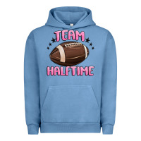 Pigment Pebble Blue team halftime football Urban Hoodie - MaliasSmallBusiness