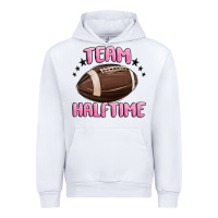 White team halftime football Urban Hoodie - MaliasSmallBusiness