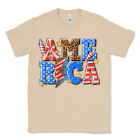 Mushroom America with lightning bolt Classic Tee - texasbilliewilder
