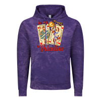 Cloud Purple be my valentine with playing cards and key Vintage Hoodie - AdoDesignShop