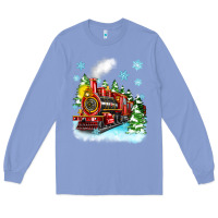 Colony Blue christmas polar express Long Sleeve Tee - Zillion Design Studio