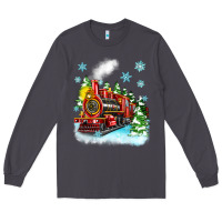 Smoke christmas polar express Long Sleeve Tee - Zillion Design Studio